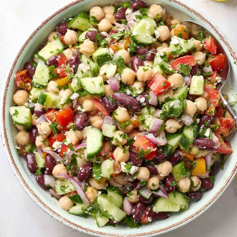 Mediterranean Bean Salad