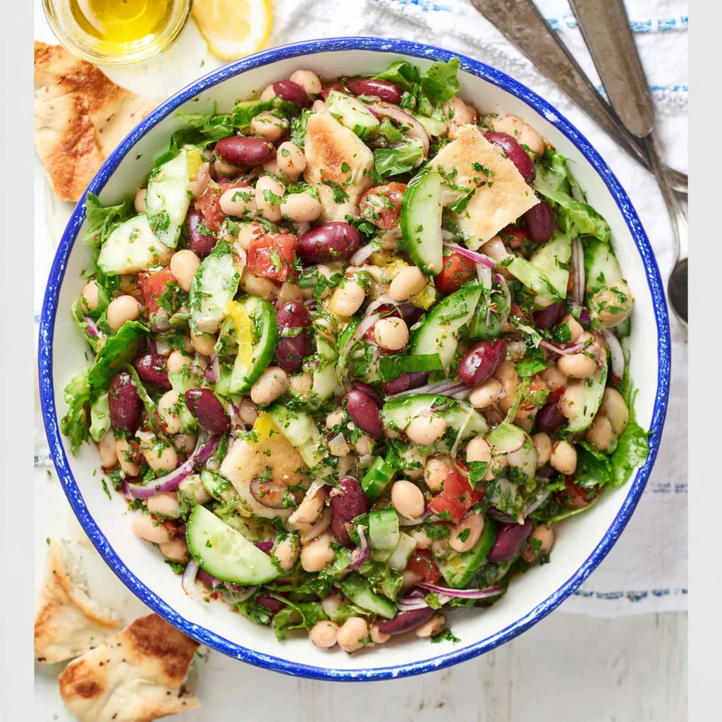 Mediterranean Bean Salad