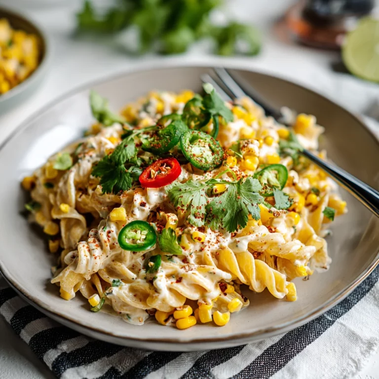 Mexican Street Corn Pasta Salad