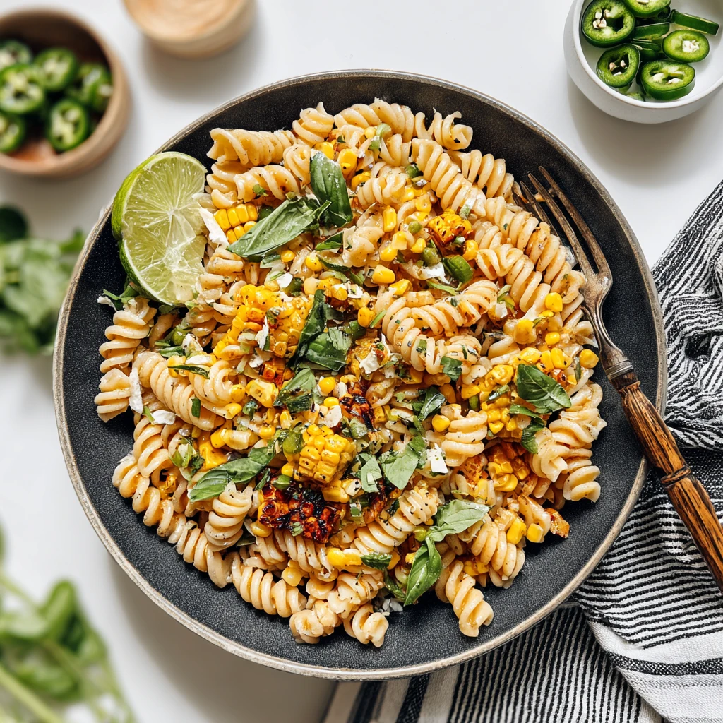 Mexican Street Corn Pasta Salad
