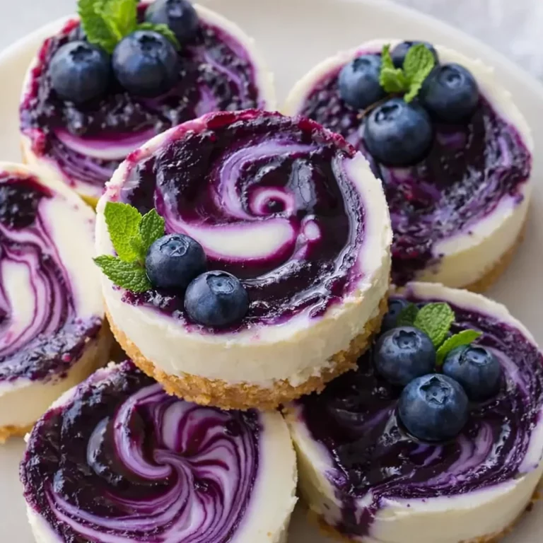 Mini Lemon Cheesecakes