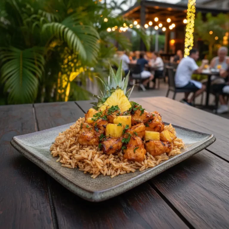 Pineapple Chicken and Rice