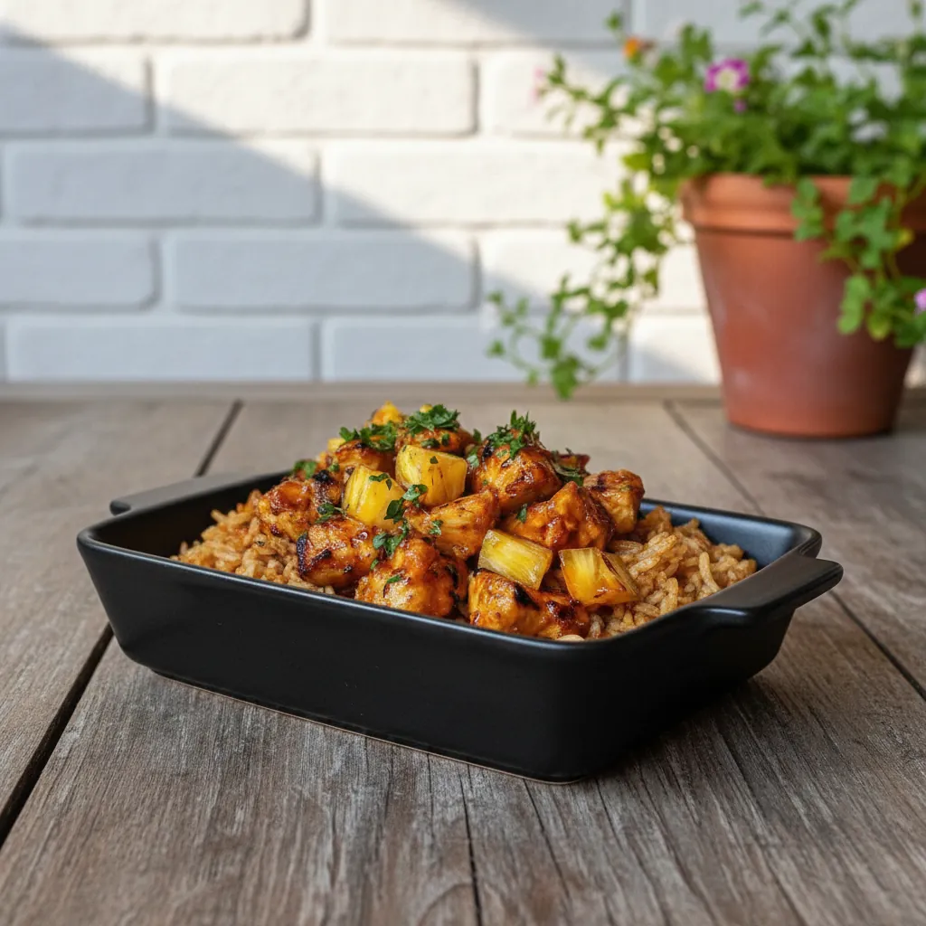 Pineapple Chicken and Rice