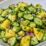 Pineapple Cucumber Salad