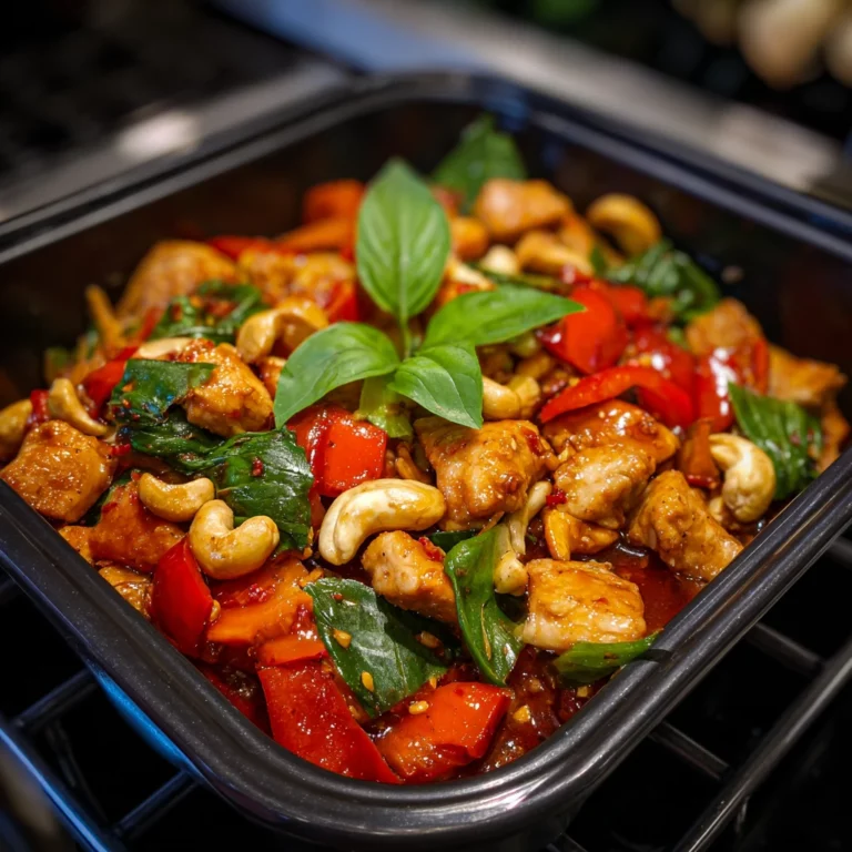 Sheet Pan Cashew Chicken