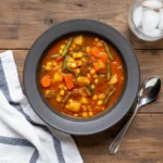 Slow Cooker Vegetable Soup