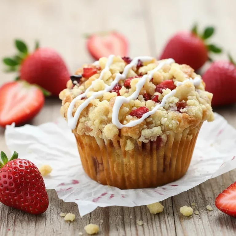 Strawberry Cream Cheese Muffins