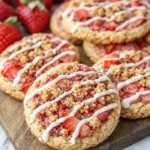 Strawberry Crunch Cookies