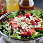 Strawberry Goat Cheese Salad