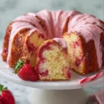 Strawberry Pound Cake