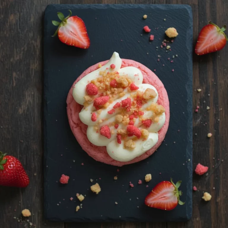 Strawberry Shortcake Cookies
