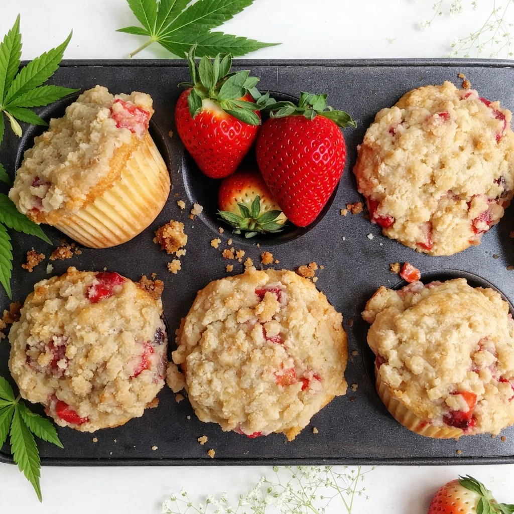 Strawberry Streusel Muffins – Ultimate Moist Breakfast Treat 4 Strawberry Streusel Muffins
