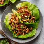 Thai Chicken Lettuce Wraps