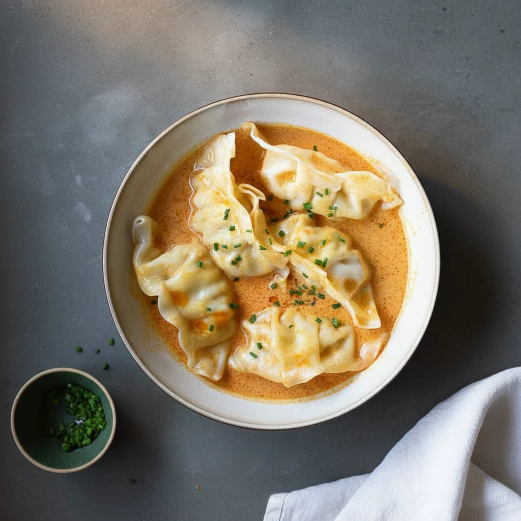 Thai Coconut Dumpling Soup