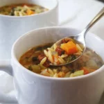 Vegetable Orzo Soup