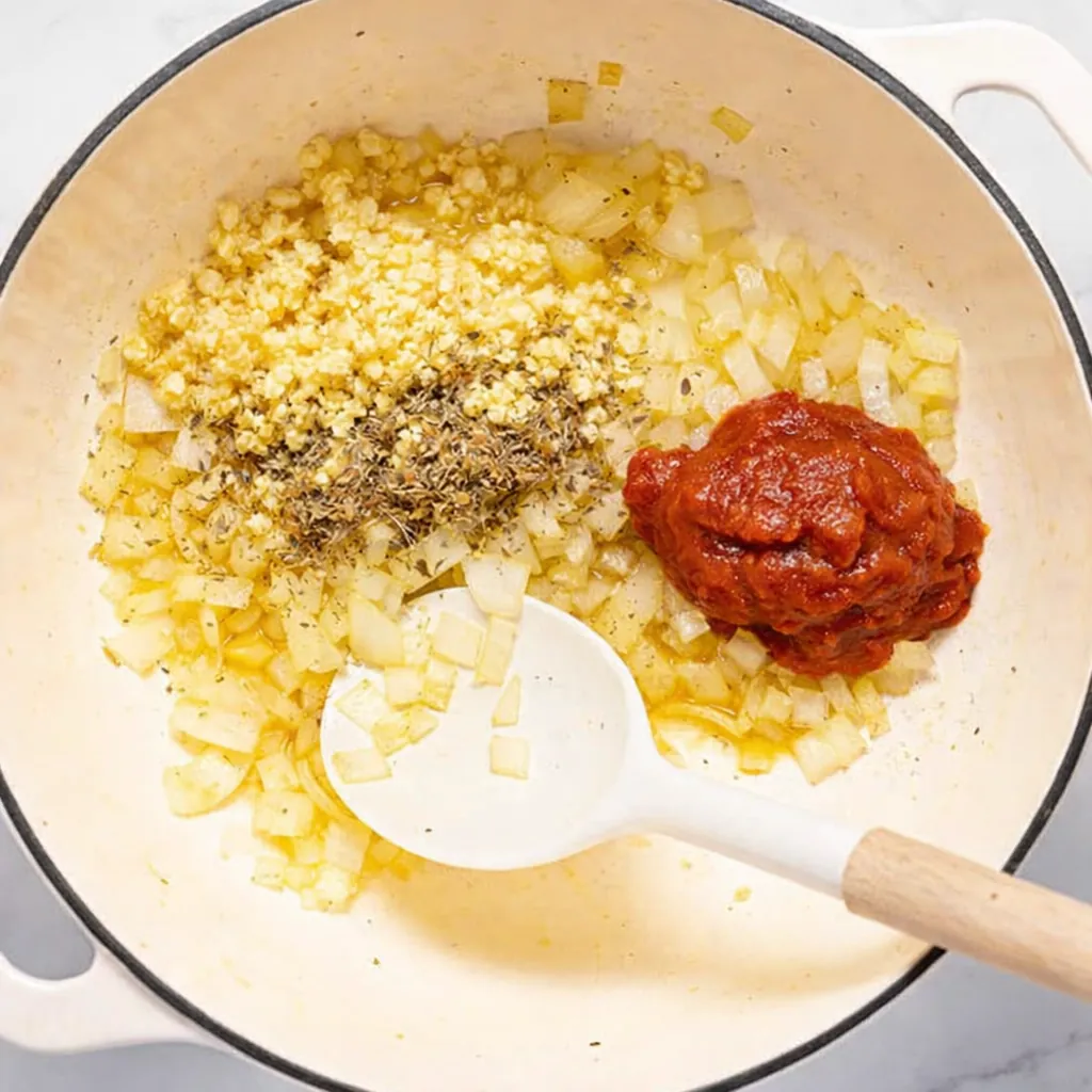 Vegetarian Lasagna Soup