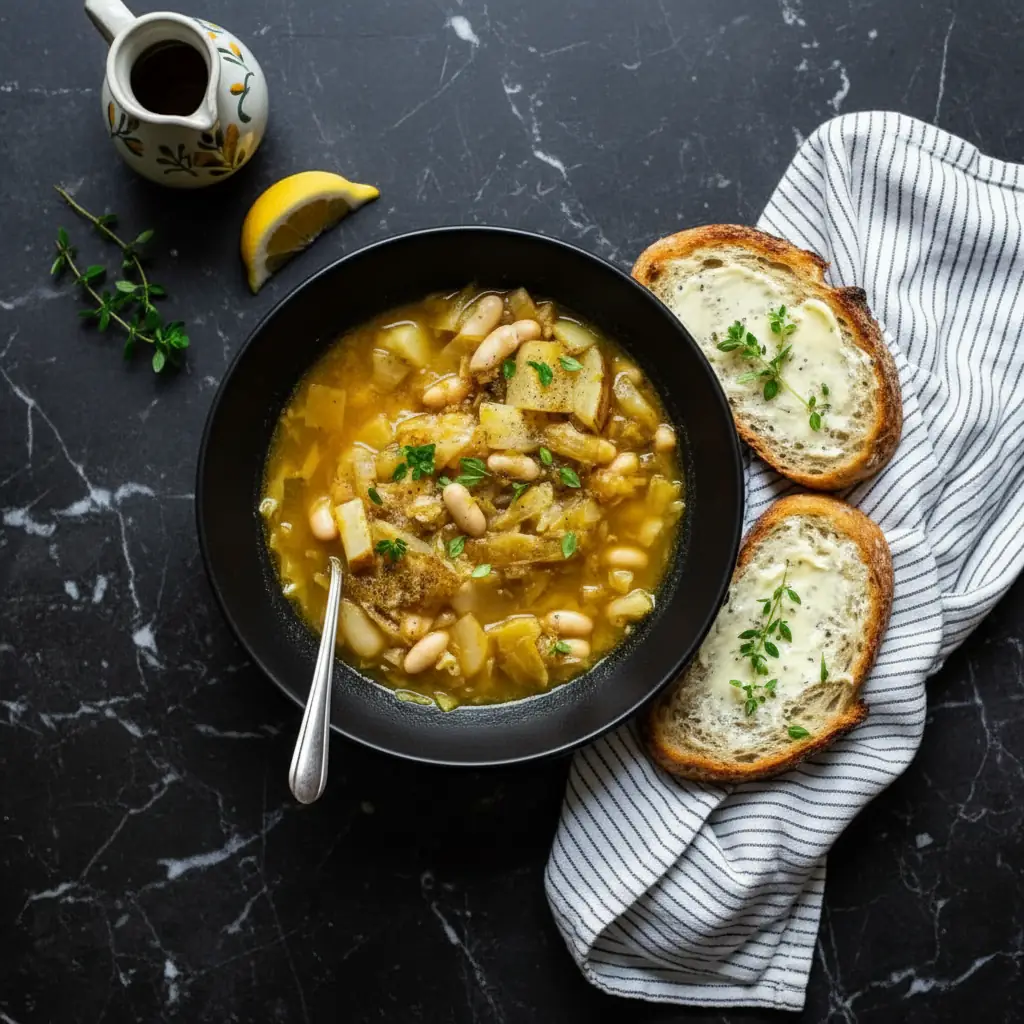 White Bean Cabbage Soup