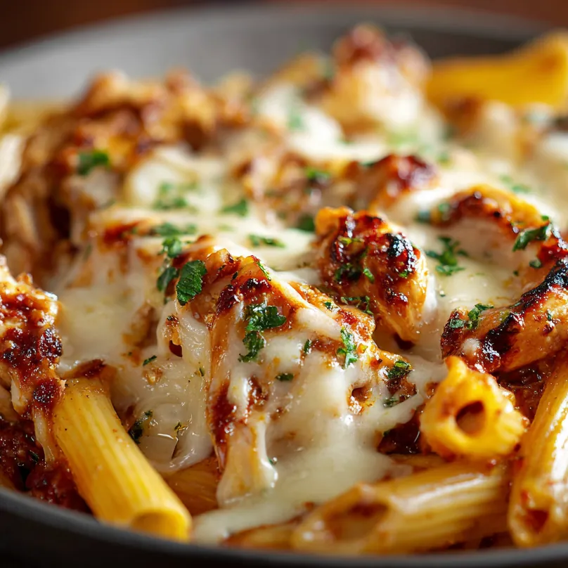 BBQ Chicken Mac and Cheese