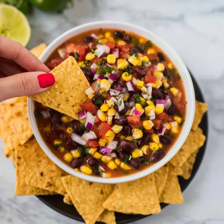 Budget Black Bean Salsa
