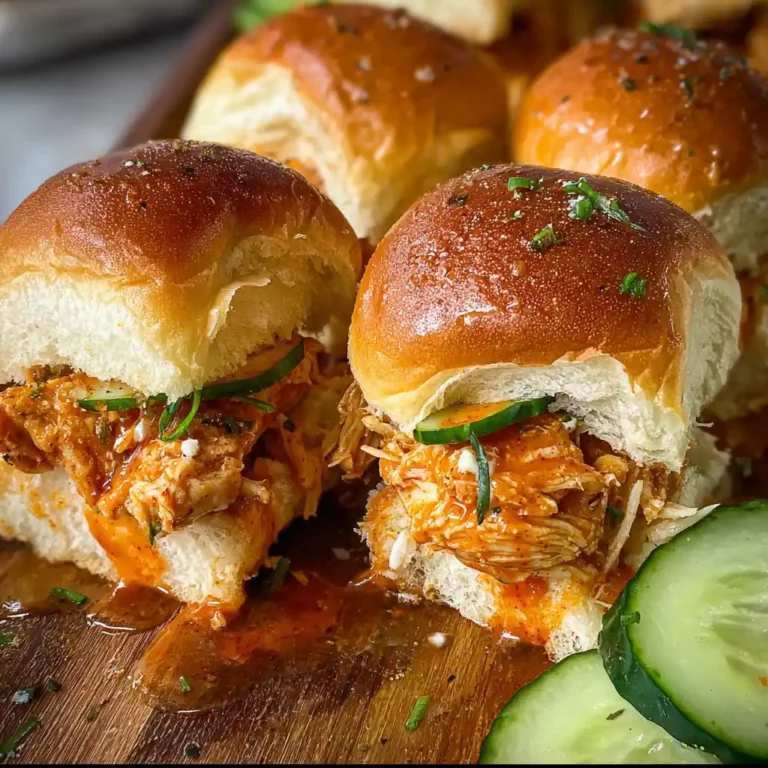 Buffalo Chicken Sliders