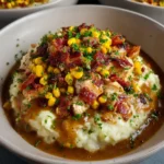 Chicken Mashed Potato Bowls