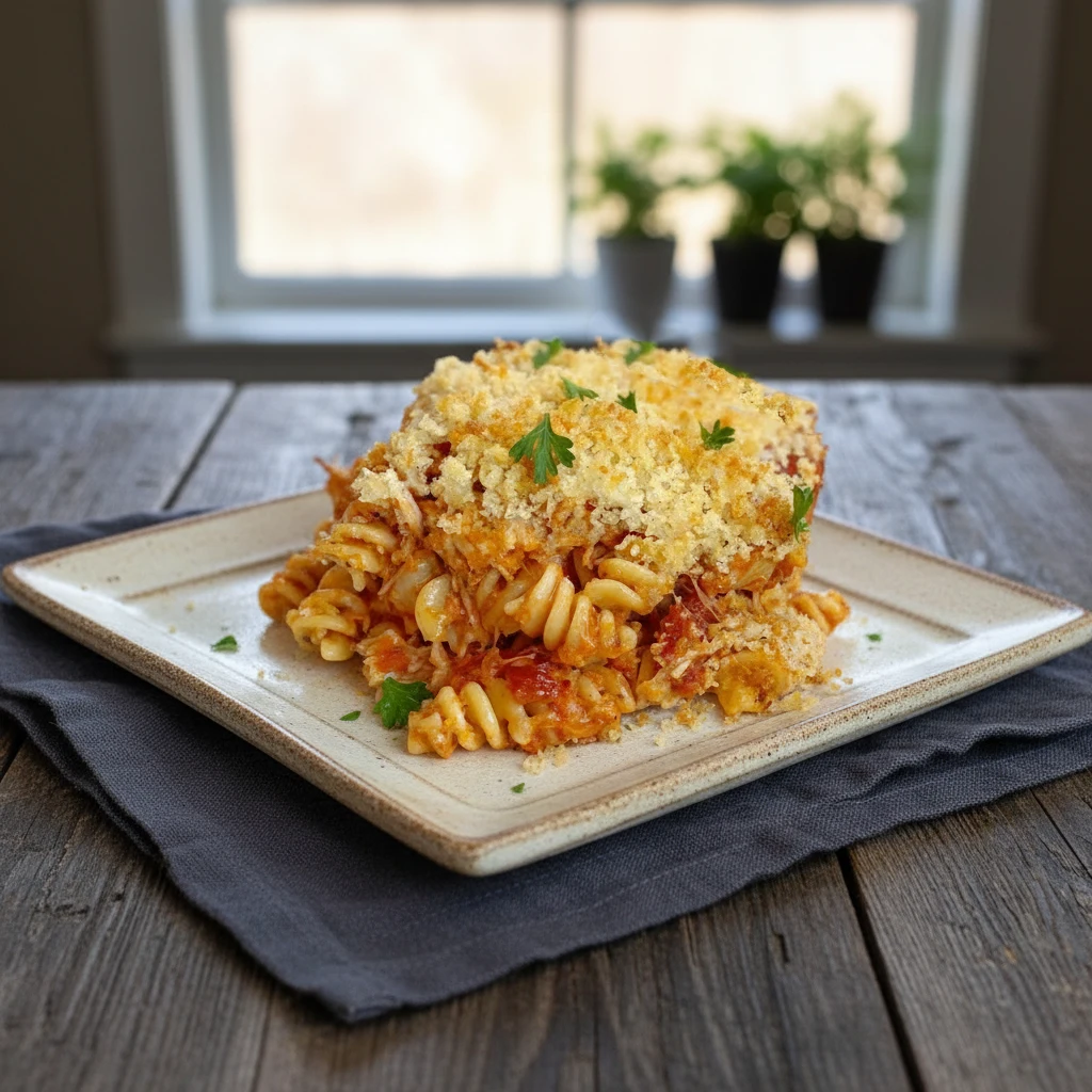 Chicken Parmesan Casserole – Easy & Quick Family Favorite 4 Chicken Parmesan Casserole
