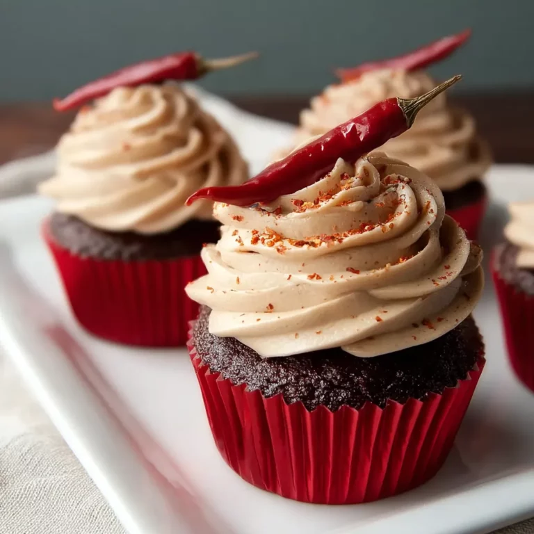 Chili Chocolate Cupcakes