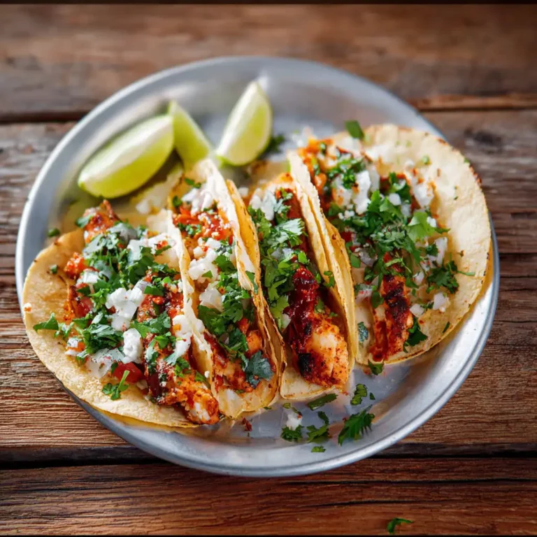 Cilantro Lime Chicken Tacos