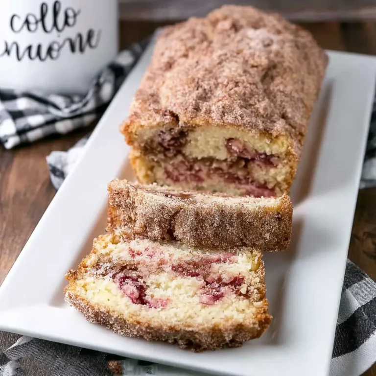 Cinnamon Rhubarb Bread