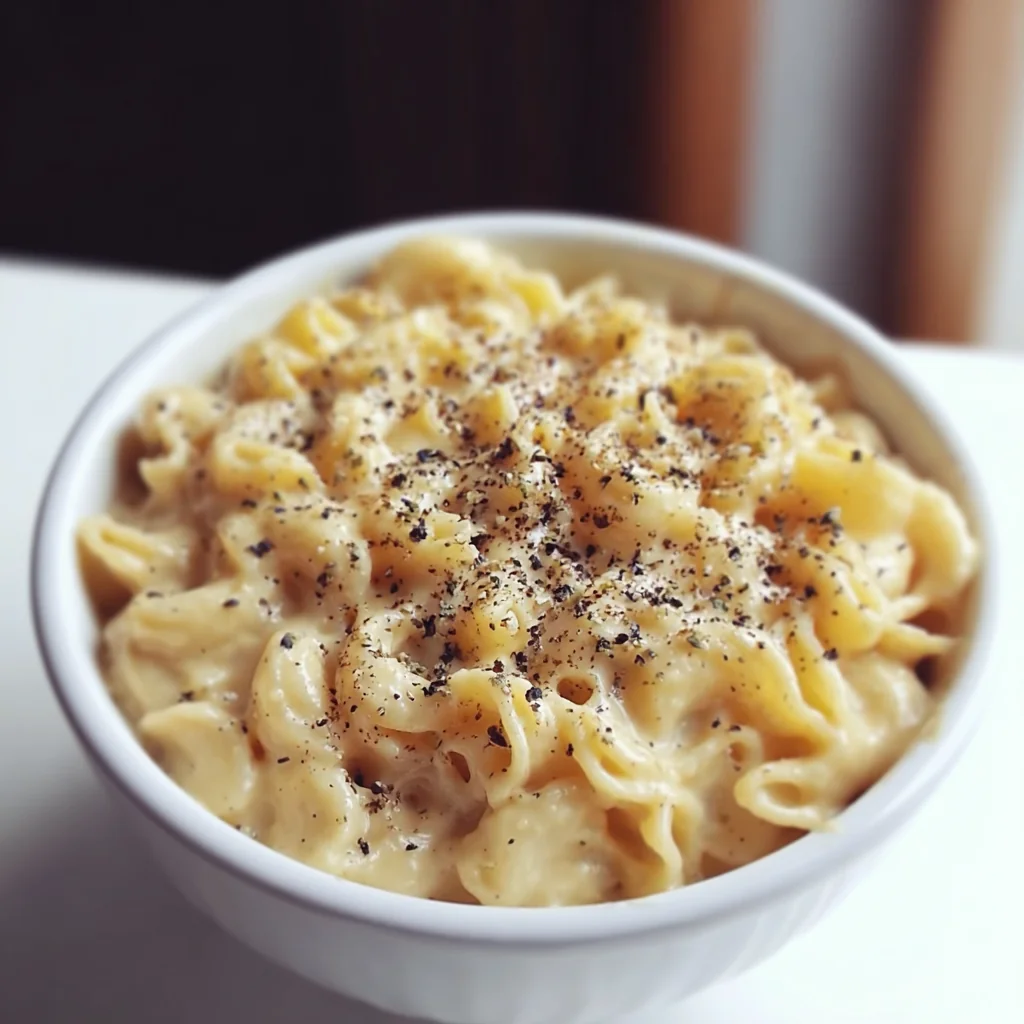 Creamy Cafeteria Noodles