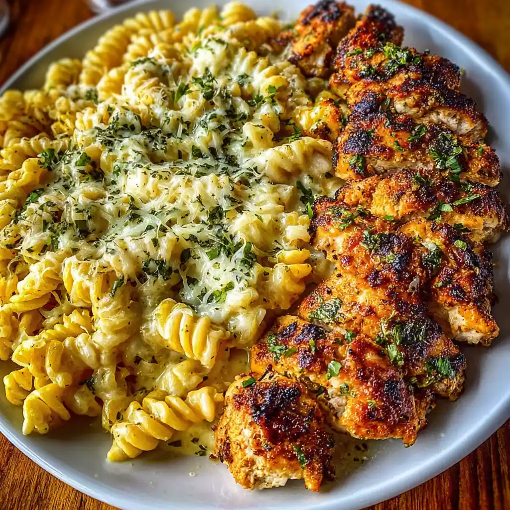 Creamy Cajun Chicken Rotini
