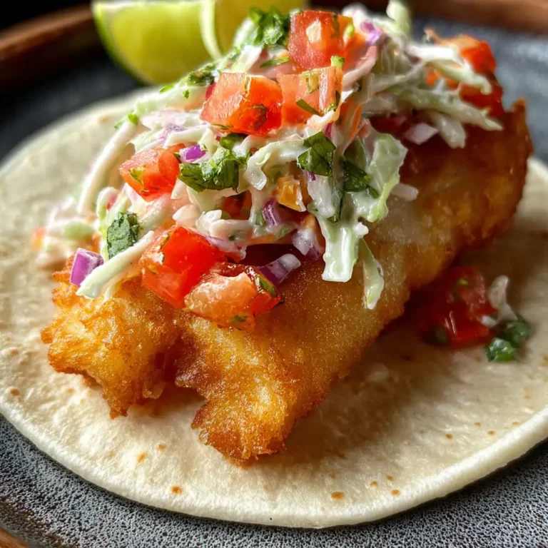 Crispy Fish Tacos