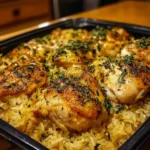 Forgotten Chicken and Rice