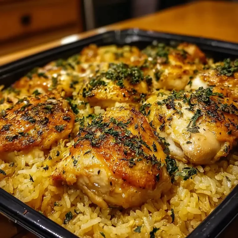 Forgotten Chicken and Rice