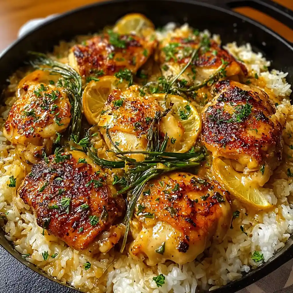 Forgotten Chicken and Rice