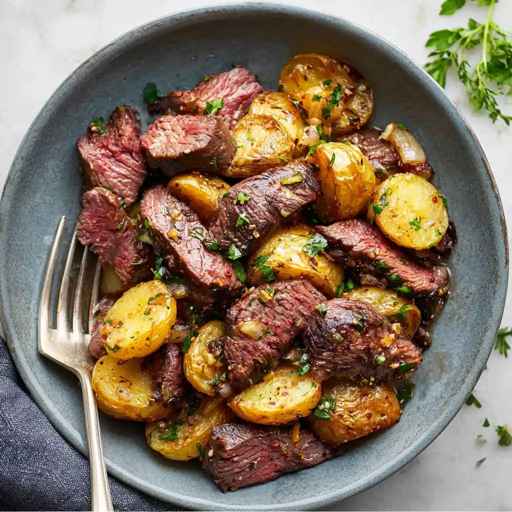 Garlic Butter Steak Bites