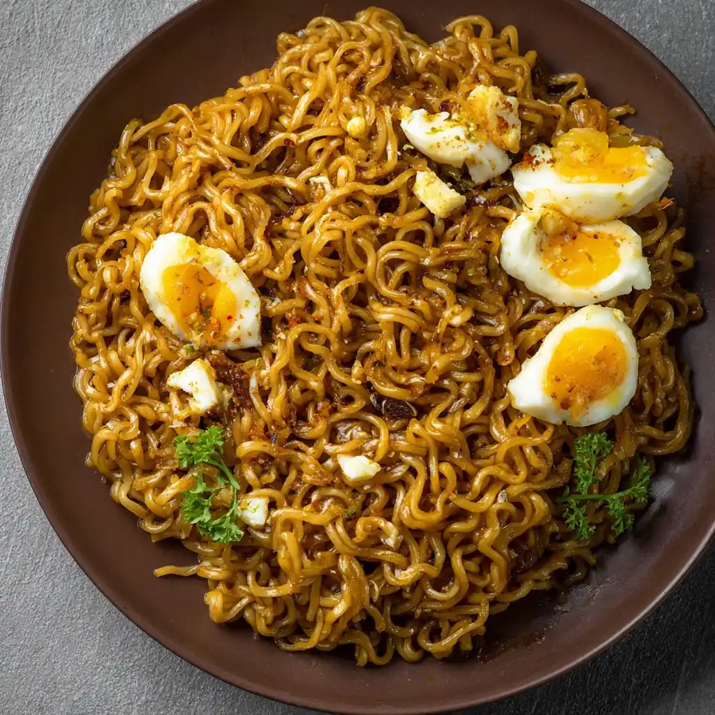 Garlic Ramen Stir Fry