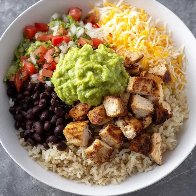 Grilled Chicken Burrito Bowls