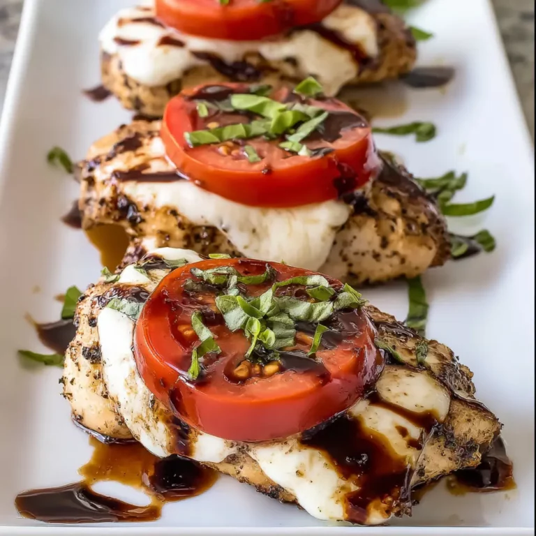 Grilled Chicken Caprese