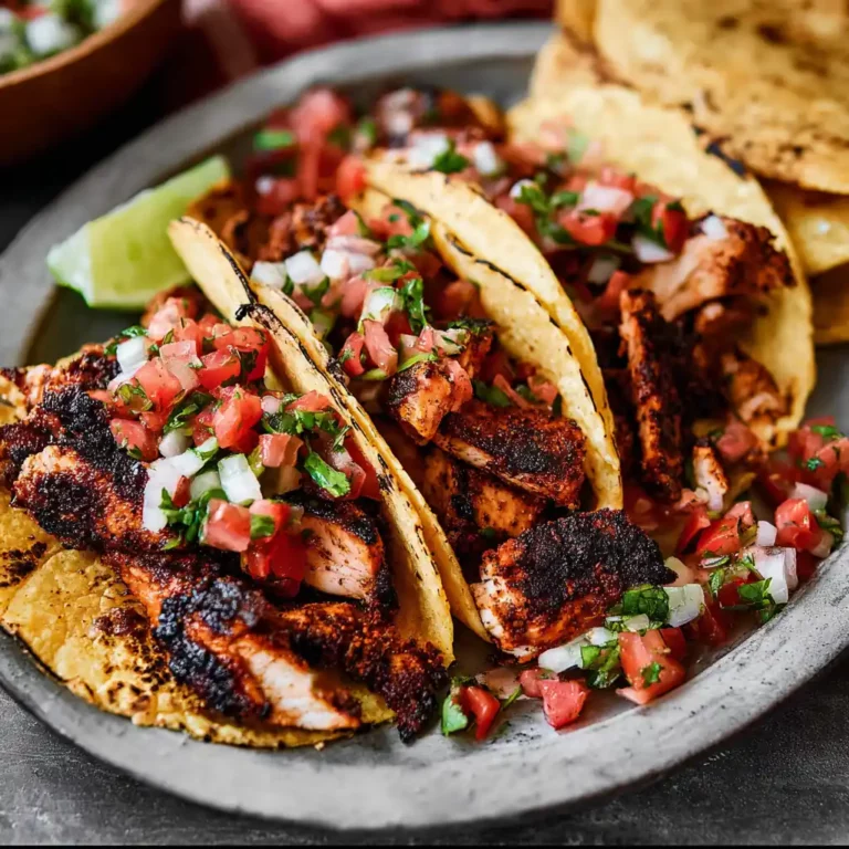Grilled Chicken Street Tacos