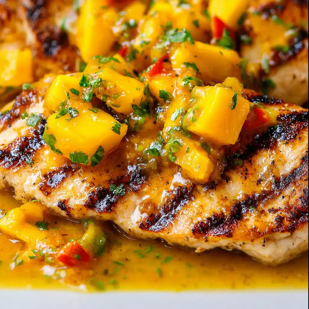 Grilled Mango Pineapple Chicken: Easy Tropical Chicken Recipe 4 Grilled Mango Pineapple Chicken