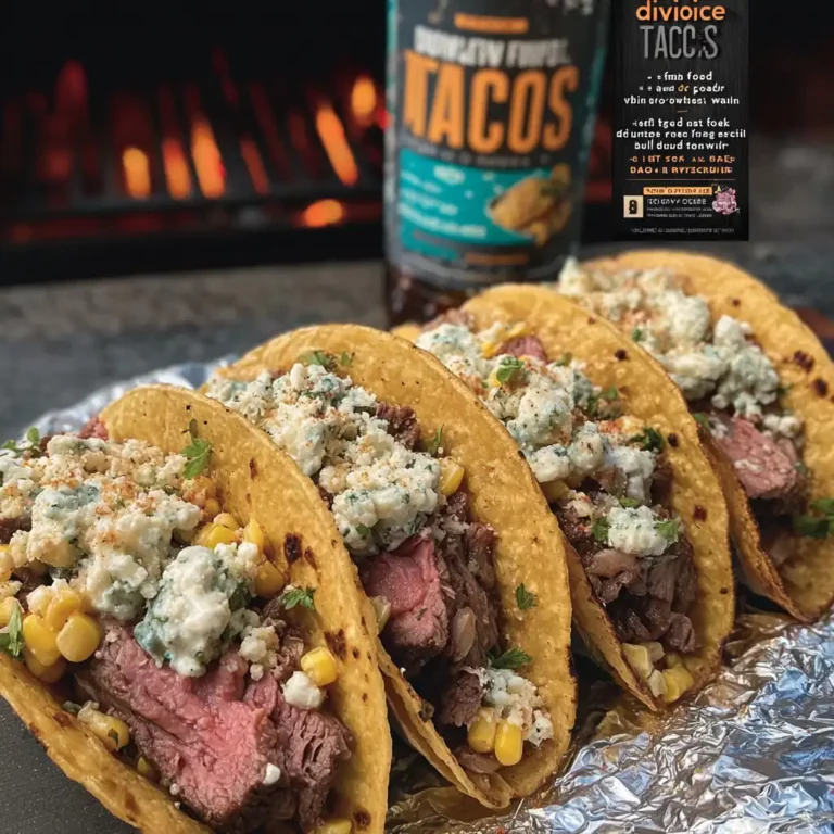 Grilled Steak Elote Tacos
