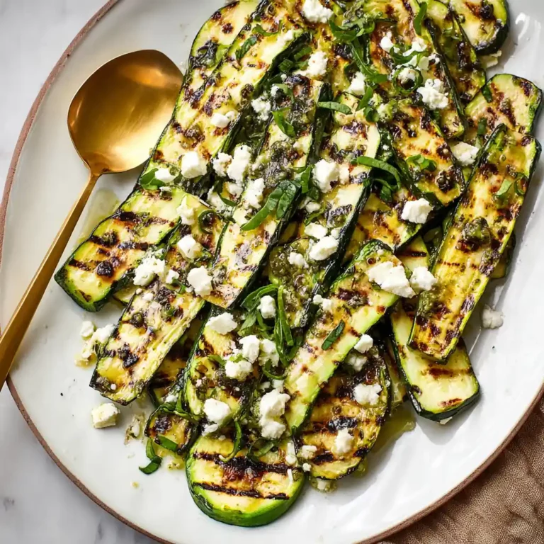 Grilled Zucchini