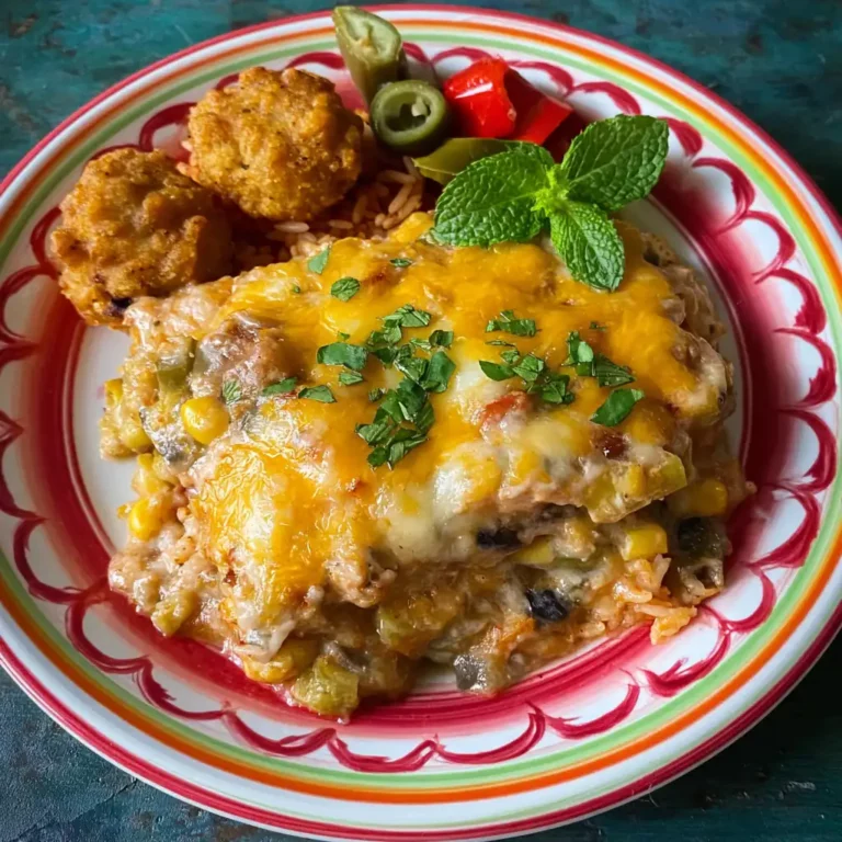 Hatch Chile Enchilada Pie