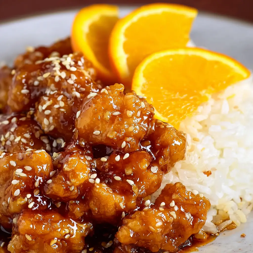 Homemade Orange Chicken