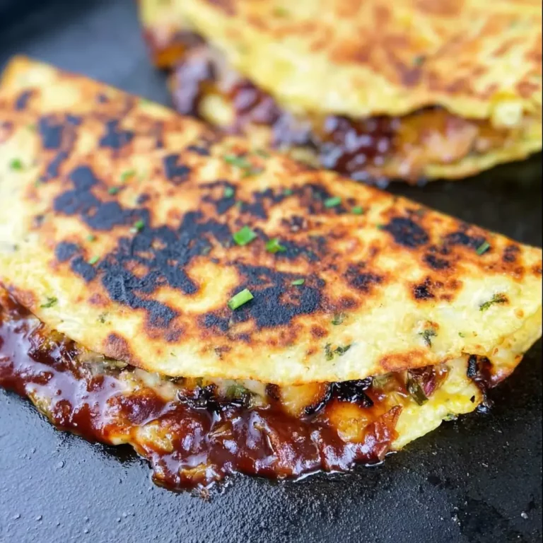 Hot Honey BBQ Quesadillas