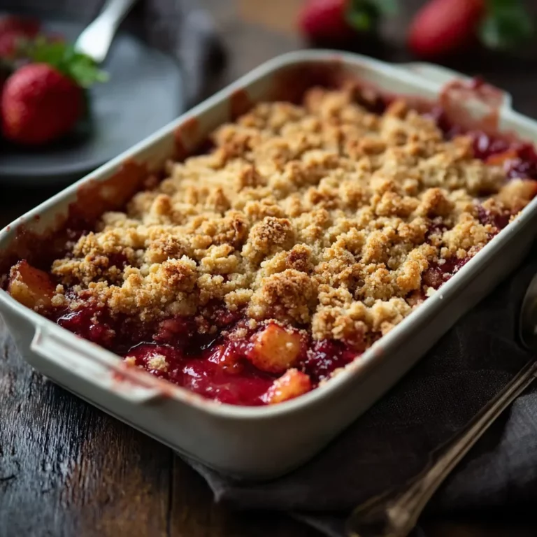 Irresistible Rhubarb Crisp