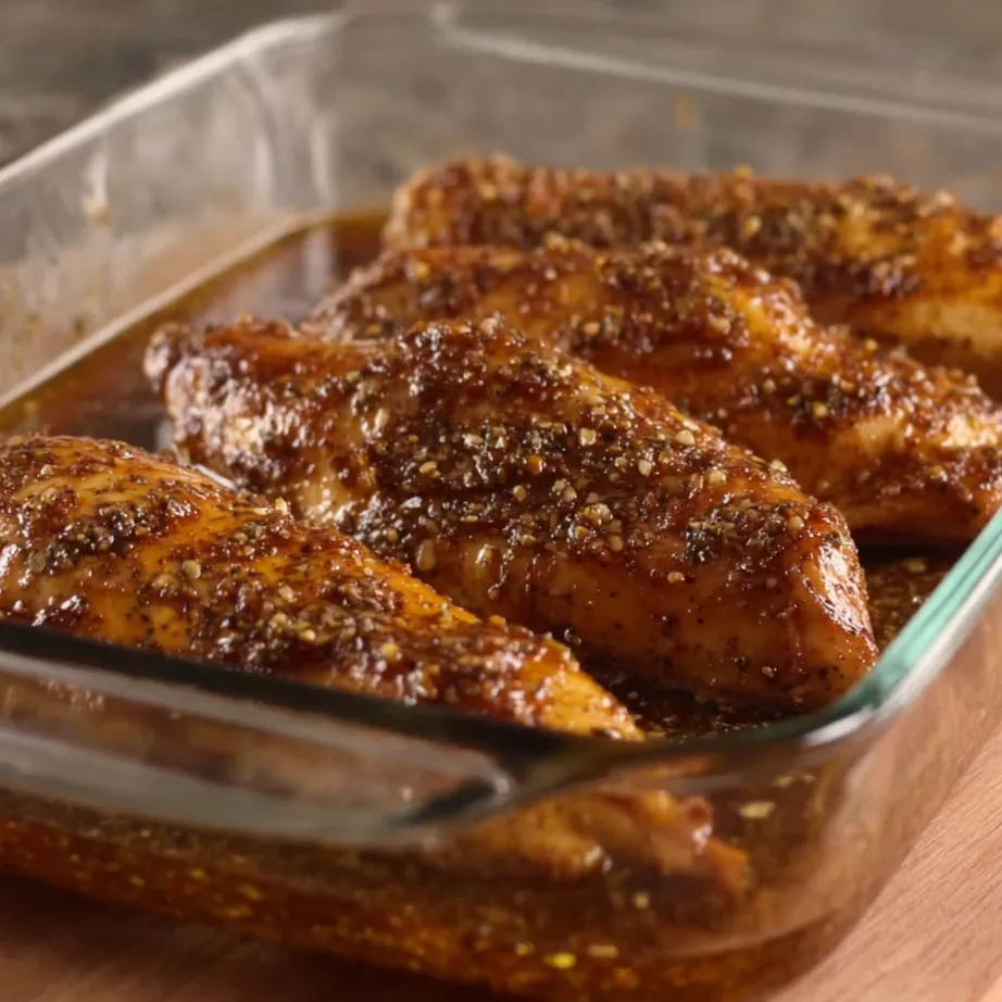 Juicy Balsamic Baked Chicken