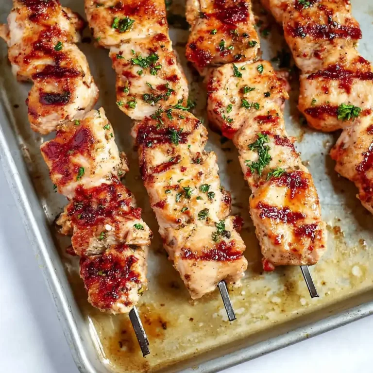 Juicy Grilled Chicken Kabobs