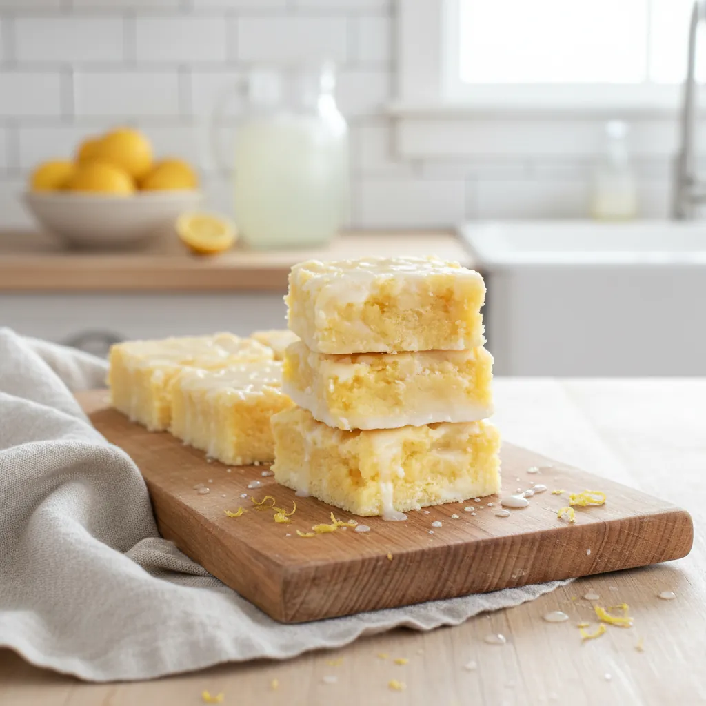 Lemon Brownies